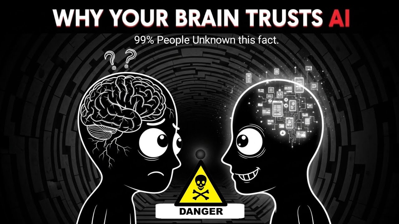 Why Your Brain Trusts AI Too Fast || Psychology Explained #AI #psychology @officialpsy 