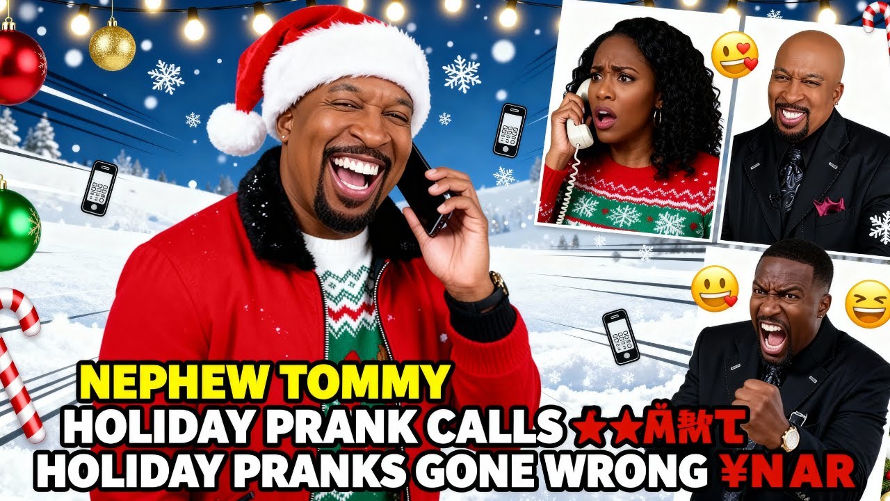 Nephew Tommy WILDEST HOLIDAY PRANK CALLS!