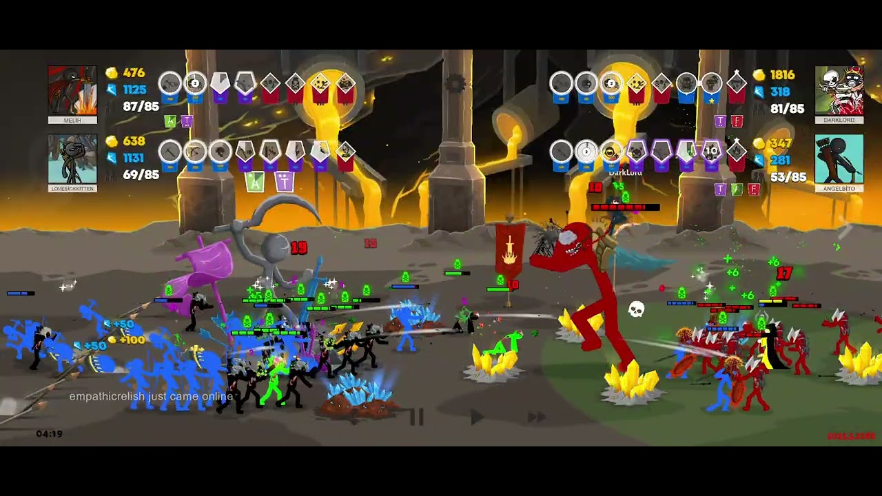 Stick war saga zombi challenge