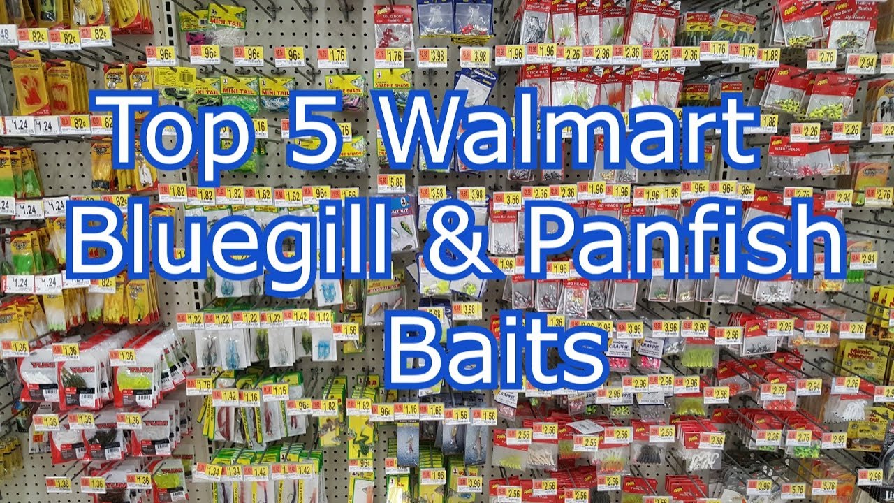 5 лучших наживок/приманок для синежаберных и мелкой рыбы из Walmart