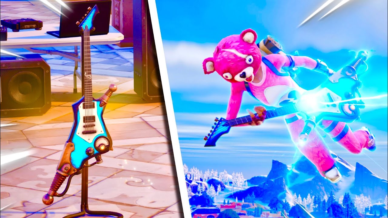 ¡NUEVO PODER MÍTICO EN FORTNITE! 😱 *GUITARRA ELECTRICA*