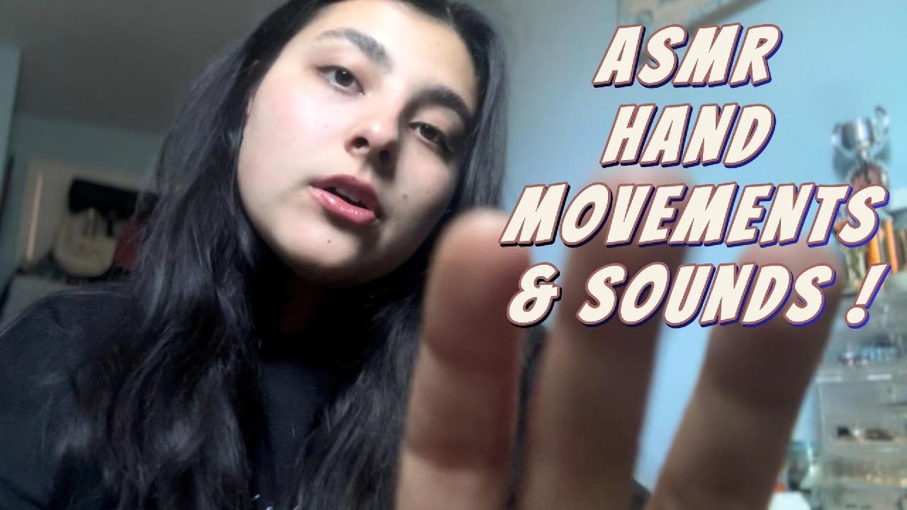 SOFT SPOKEN ASMR WITH HAND MOVEMENTS & HAND/MOUTH SOUNDS 💋🤲✨ RELAX!!!