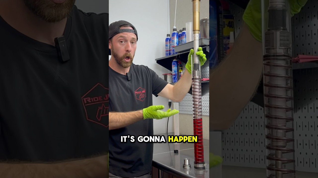 Why Fork Oil Volumes are IMPORTANT 👀 #suspension #shorts #subscribe