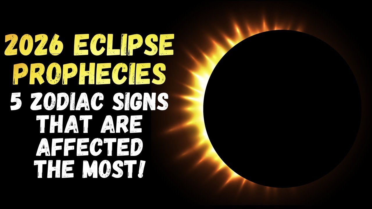 2026 Eclipse Prophecies || The 5 Zodiac Signs Affected the MOST!