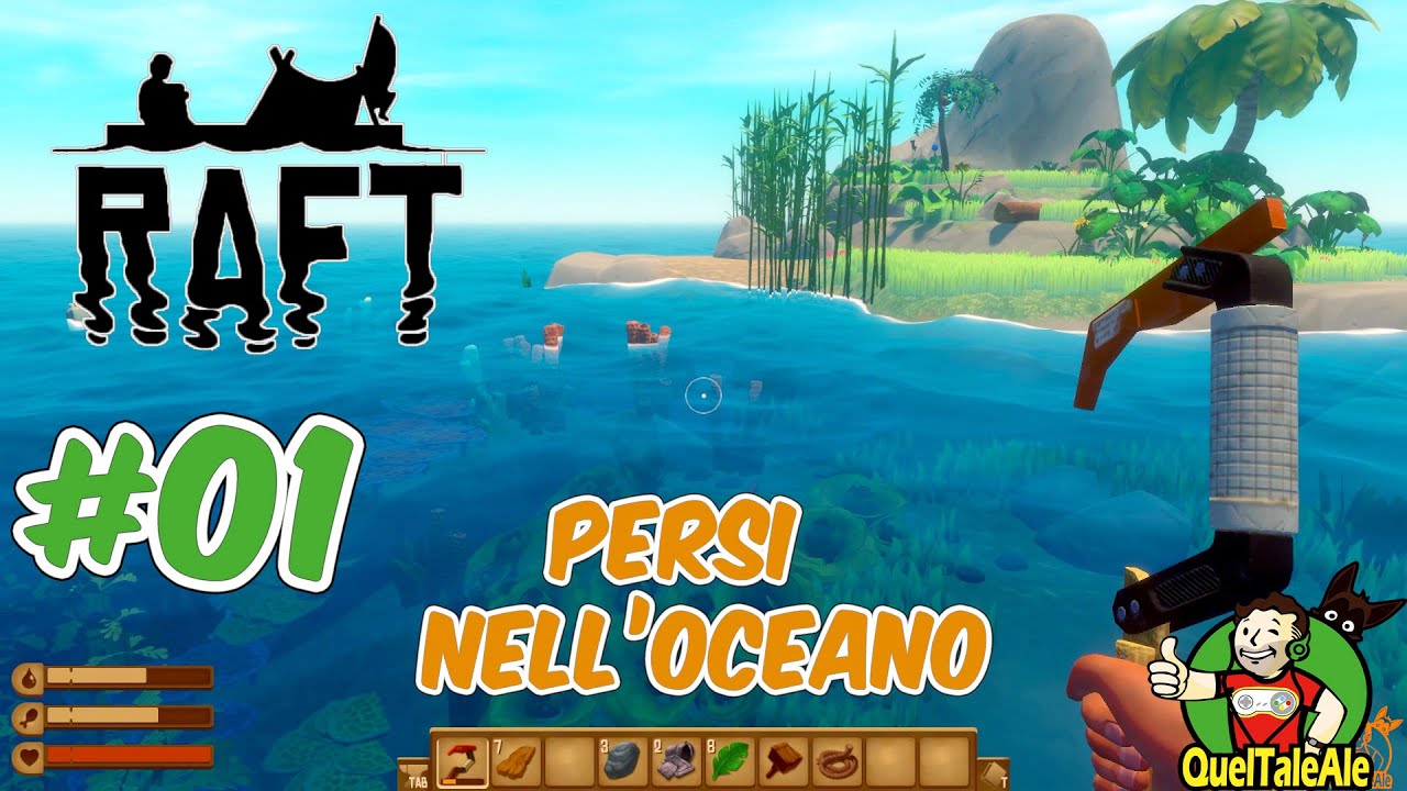 SOPRAVVIVERE NELL'OCEANO | Raft - Gameplay ITA - Let's Play #01