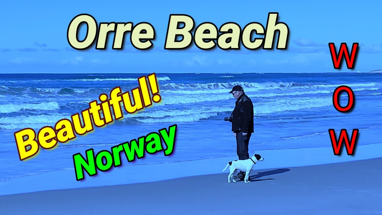 Orre Beach in a cold day! Longest beach in Norway! Beautiful! WOW! Sun and sand!