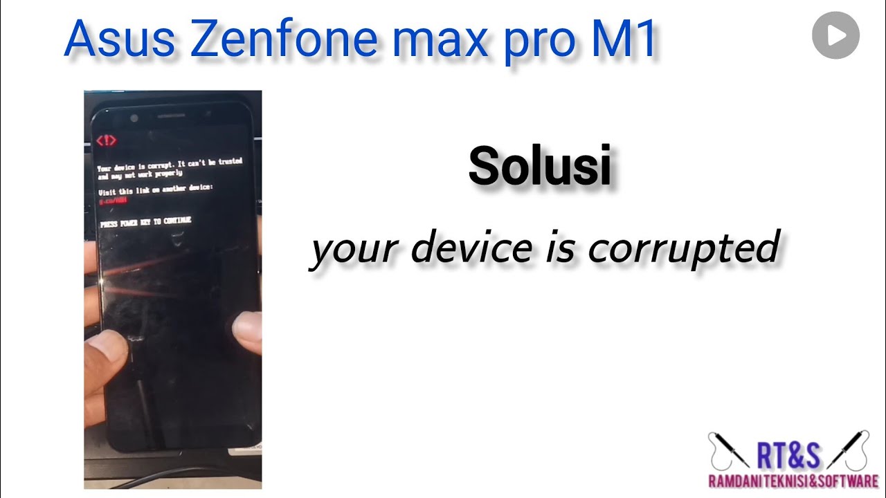 cara mengatasi asus zenfone max pro m1 