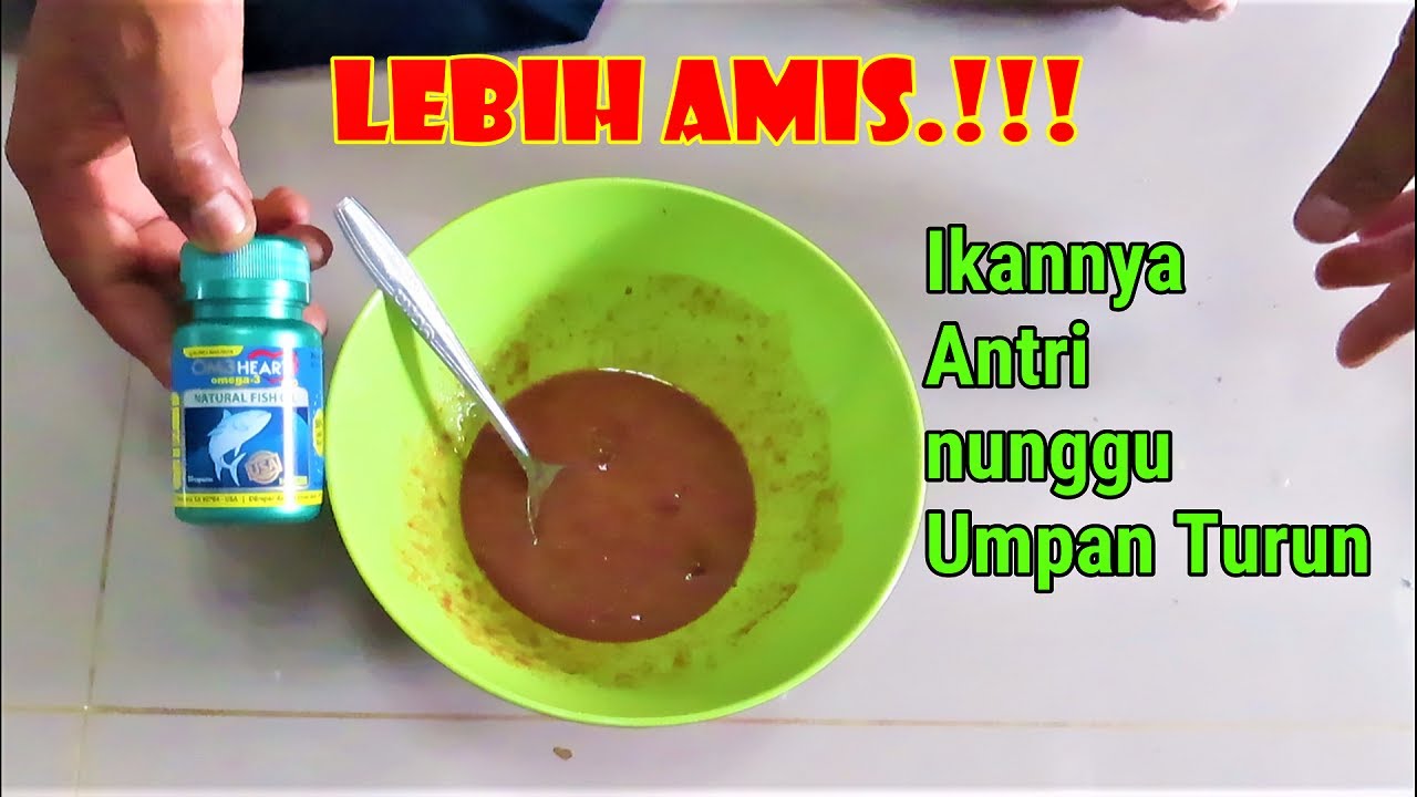 Racikan Umpan Mancing Ikan Betok Terbaru || Lebih Amis.!!!