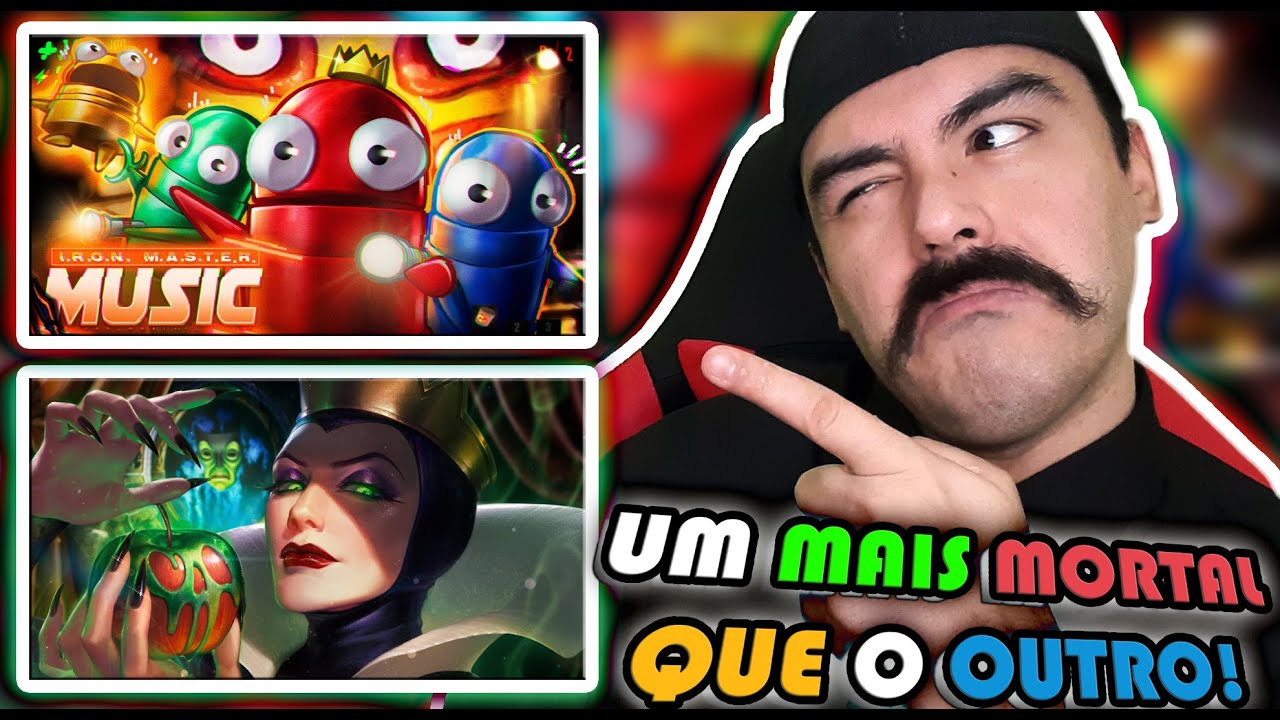 REACT - Pé Na Estrada | R.E.P.O. | Iron Master / Mistery - Veneno Mortal | Rainha Má