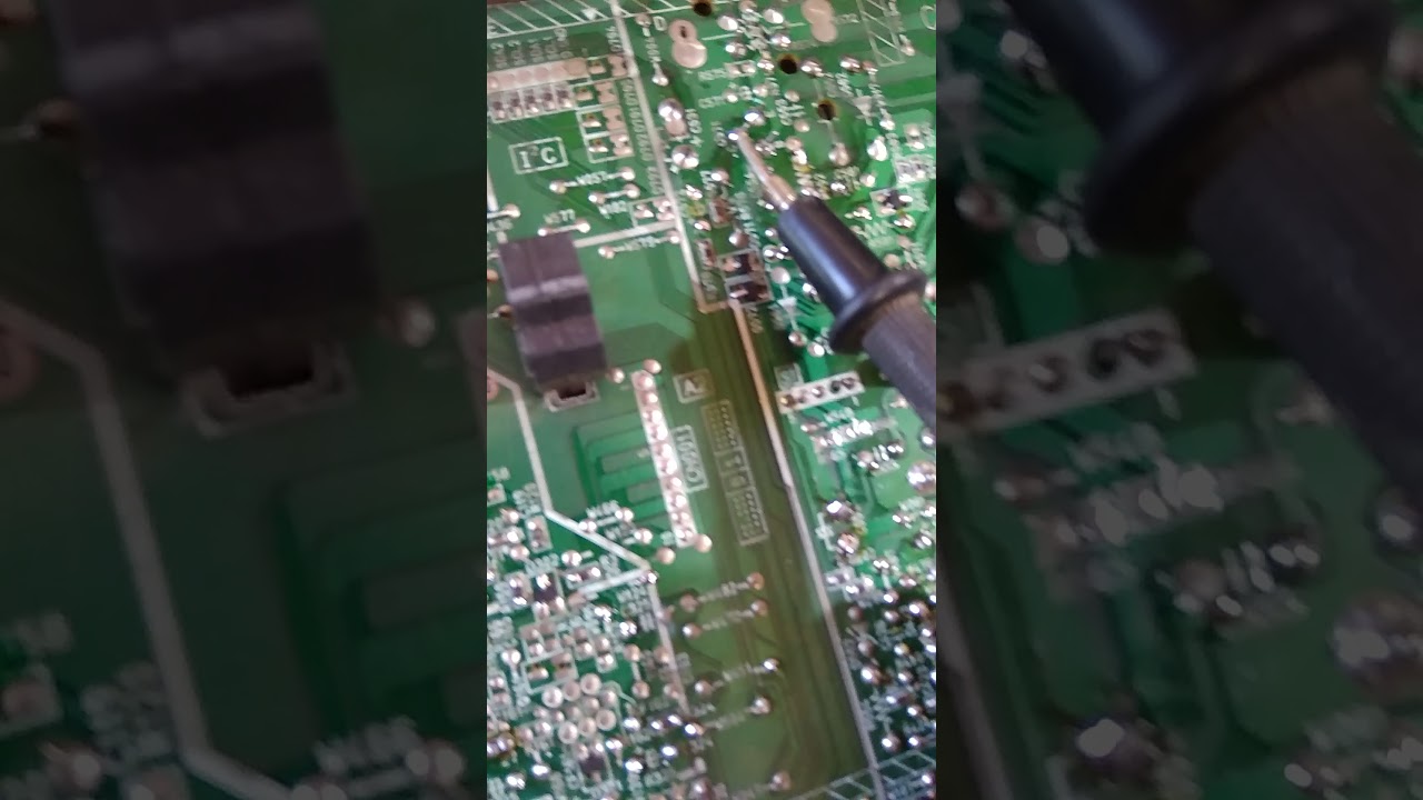 tv jvc protek led timer berkedip