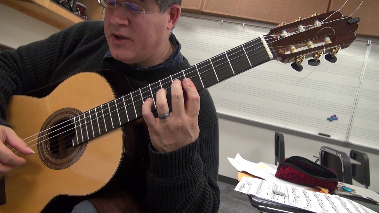 Tutorial on Leo Brouwer's Danza Característica