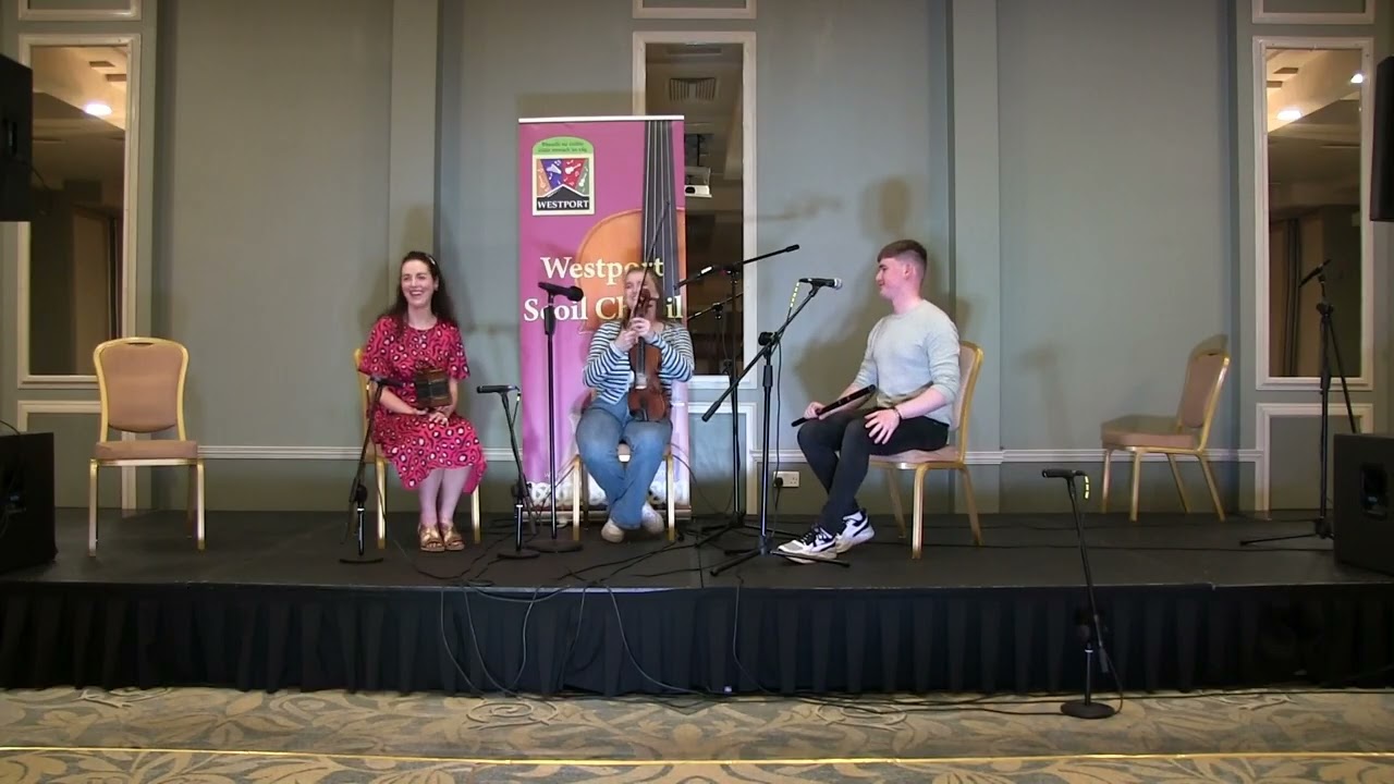 Westport Scoil Cheoil 2024: Edel Fleming Caoimhe & Cian Kilkenny