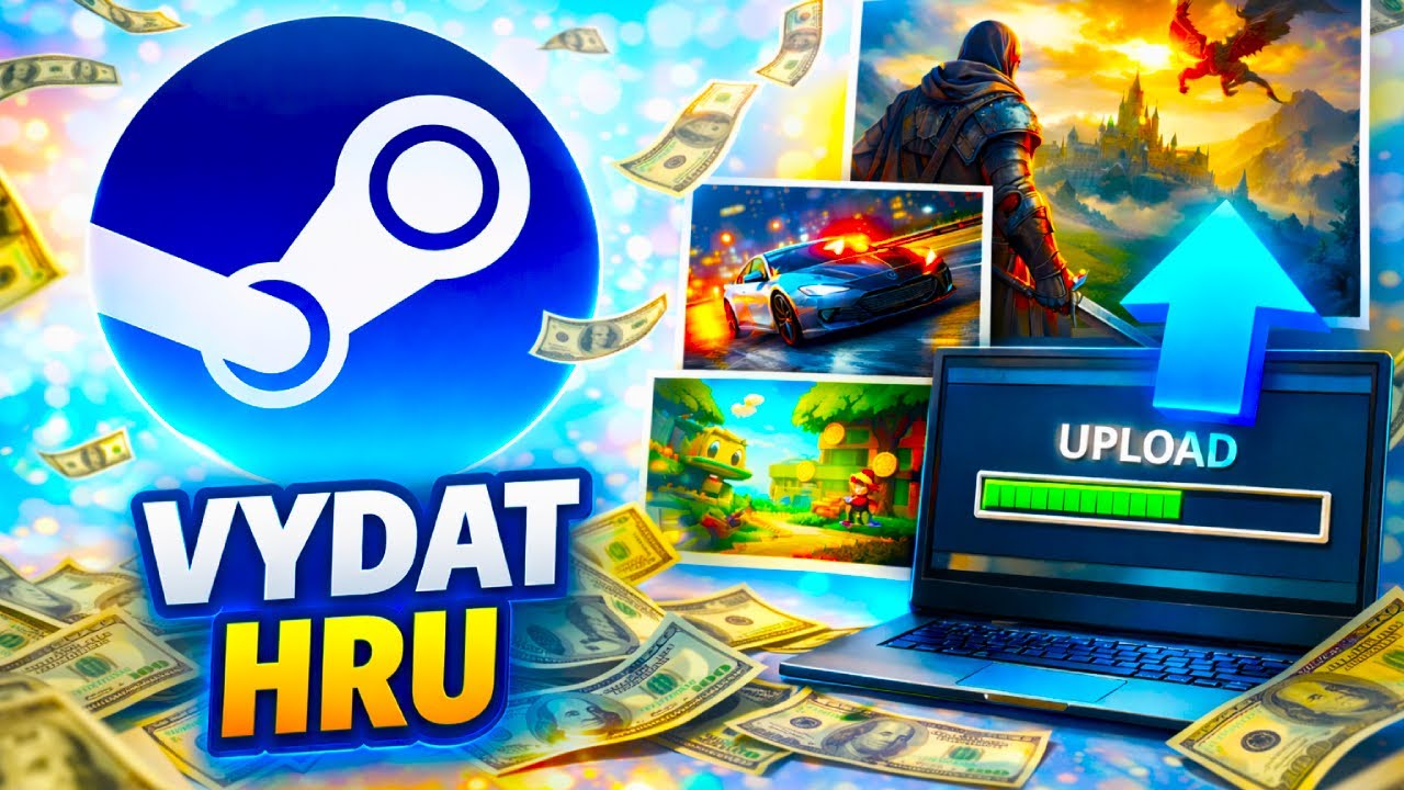 „Co OPRAVDU obnáší vytvořit VLASTNÍ HRU a vydat ji na STEAMU 🤯🎮“