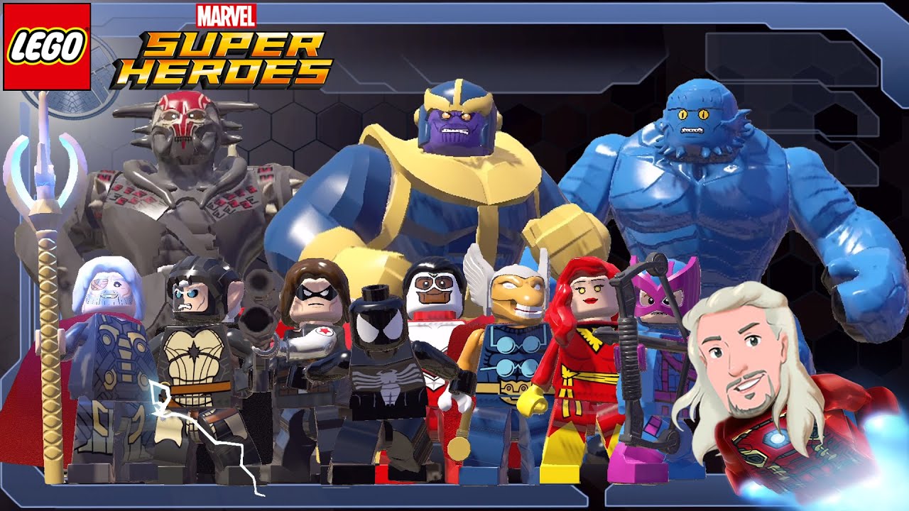 Låser upp DLC karaktärer | LEGO Marvel Super Heroes | del 34