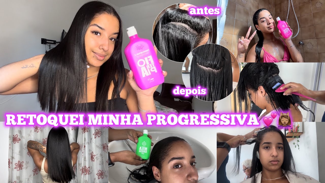 RETOQUE DE PROGRESSIVA + TRATAMENTO PÓS QUÍMICA | expliquei TUDO sobre o meu cabelo! 💕💆🏽‍♀️