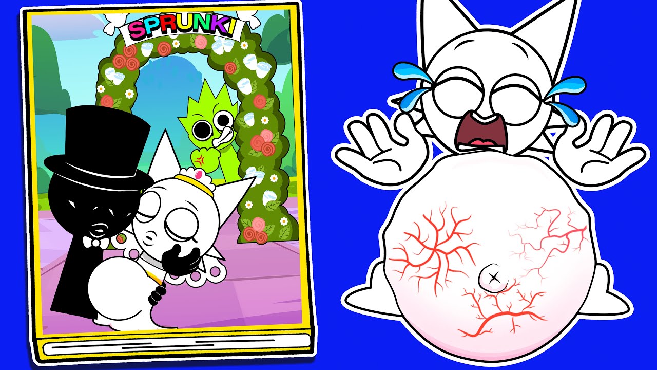 [Paper DIY ] Making INCREDIBOX SPRUNKI Game Book 📚 (➕ Wenda Pregnant Squishy Surgery) DIY