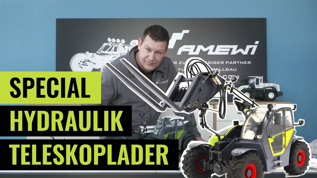 Hydraulik Teleskoplader im Maßstab 1:14 mit  - Special zum RC-Modell