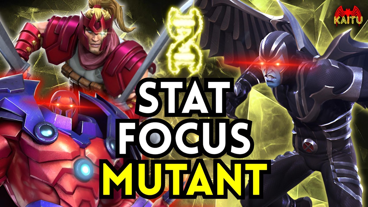 Mutant Champions NEED This to DOMINATE! (Stat Focus & Relics) MCOC