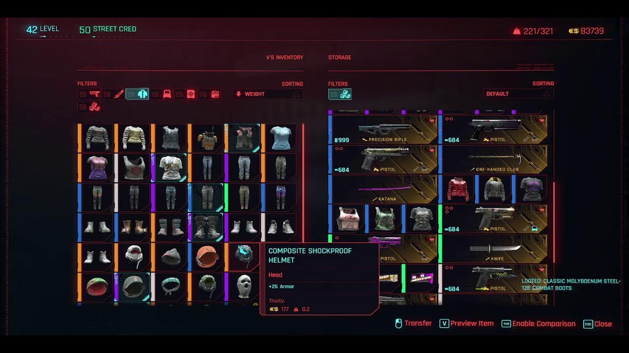 Cyberpunk: combat overhaul / dark future immersive playthru