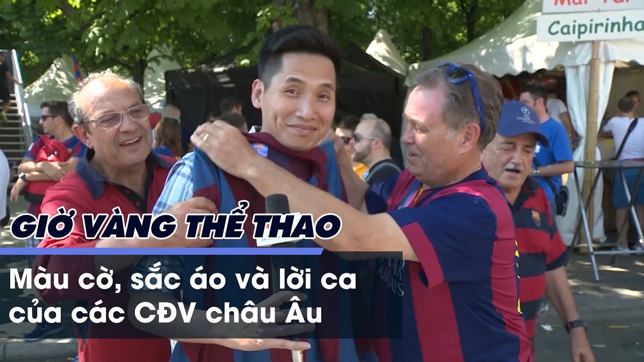 Giờ vàng thể thao: Cùng MC Quốc Khánh tìm hiểu về những chiếc áo đấu và bài hát truyền thống các CLB