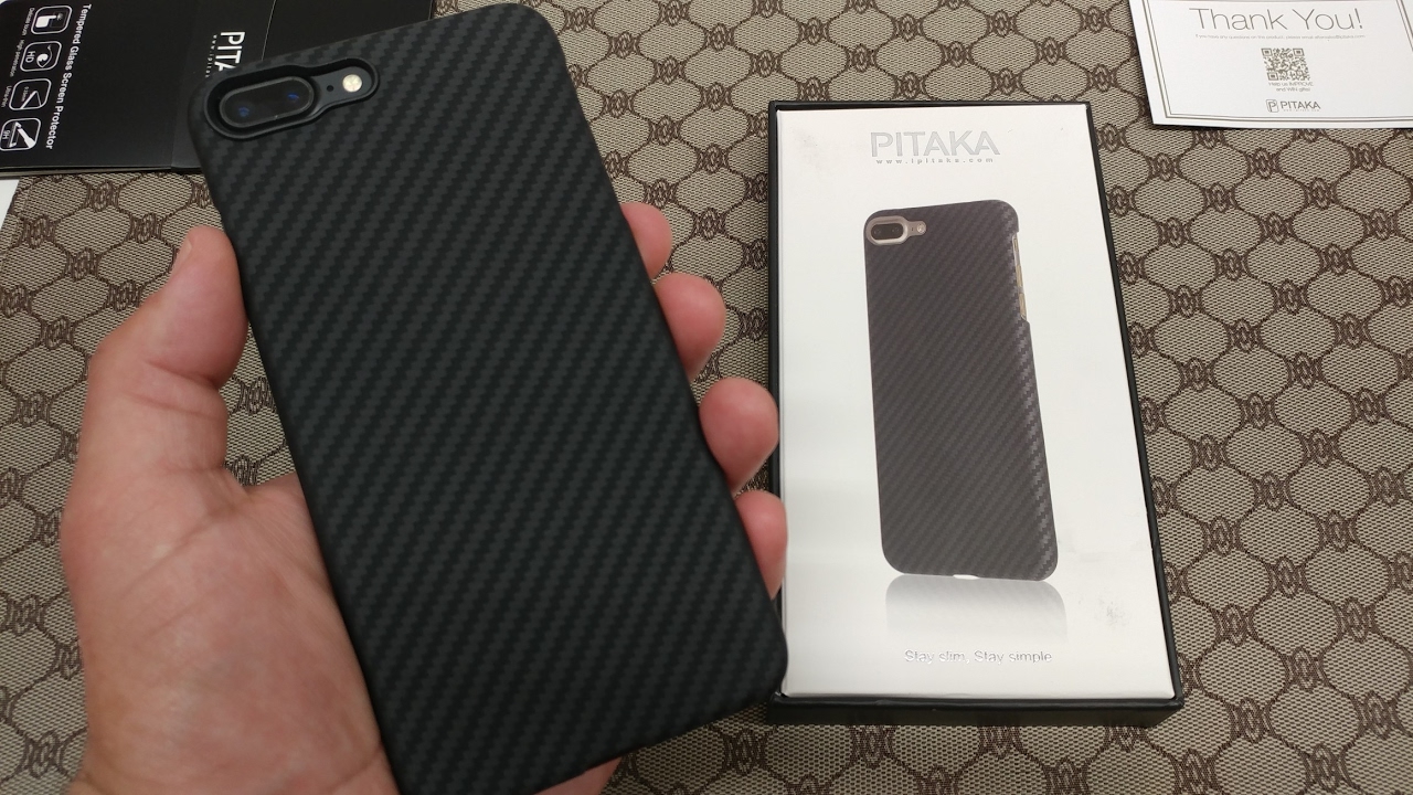 My new favorite case for the iPhone 7 plus (Pitaka Minimalist Case)
