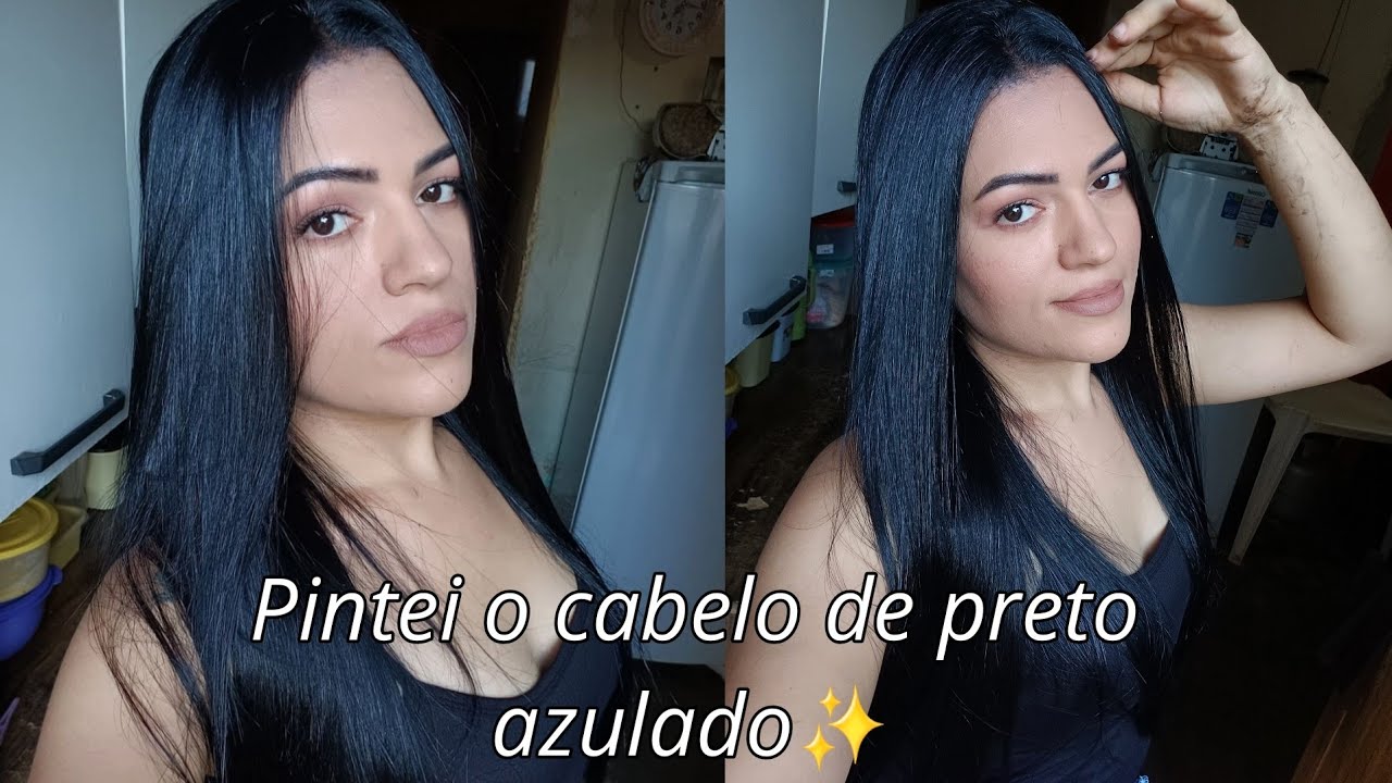 TINTA KOLESTON PRETO AZULADO💁‍♀️🖤✨️