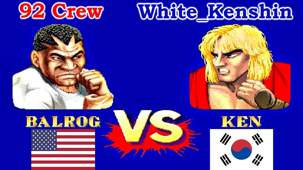 Street Fighter II': Champion Edition - 92 Crew vs White_Kenshin FT5