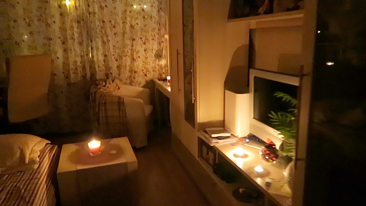 ОТКЛЮЧИЛИ СВЕТ! Свечи по всей квартире