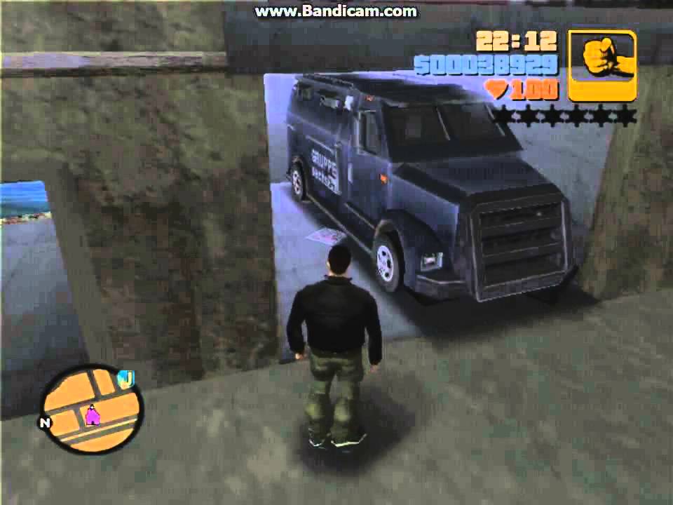 GTA 3 : saving the securicar (Van Heist)