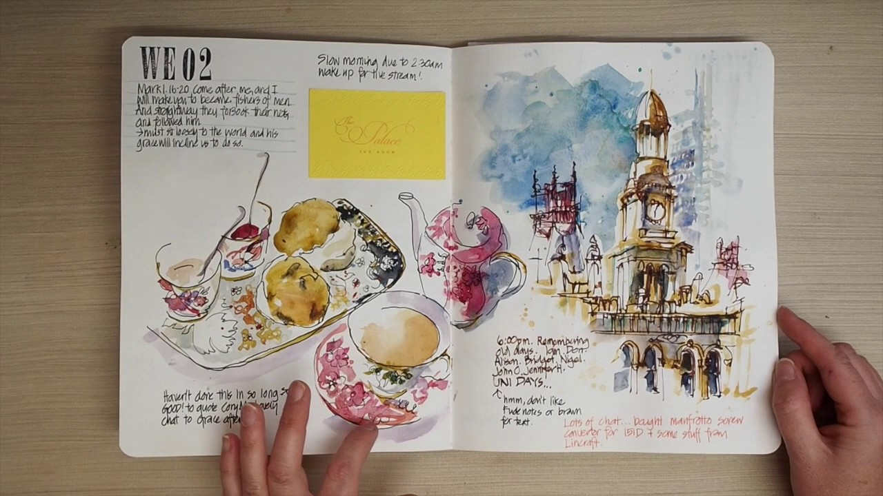 Sketches from my first sabbatical week