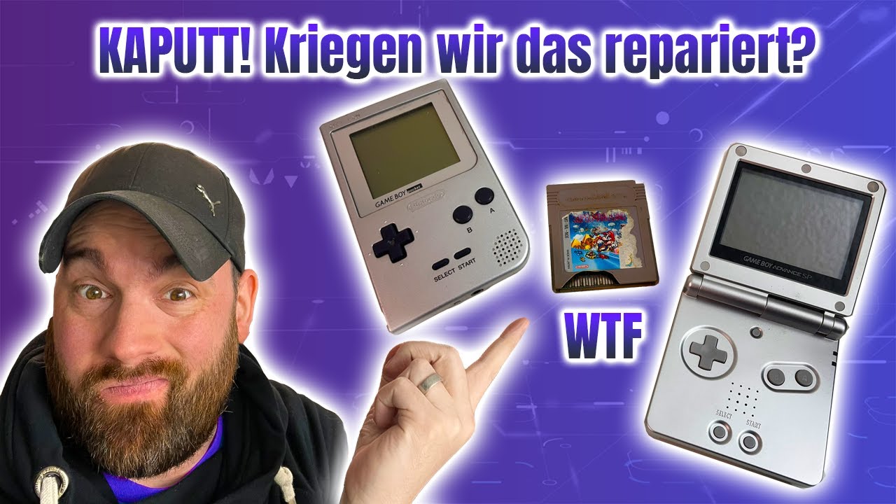 Lohnt sich das? Defekte Gameboys und Super Mario Land für 99€ gekauft. Kann ich Sie retten?