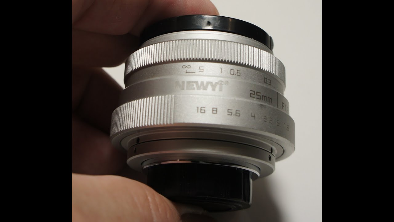 NEWYI 25MM F1 8  C MOUNT LENS