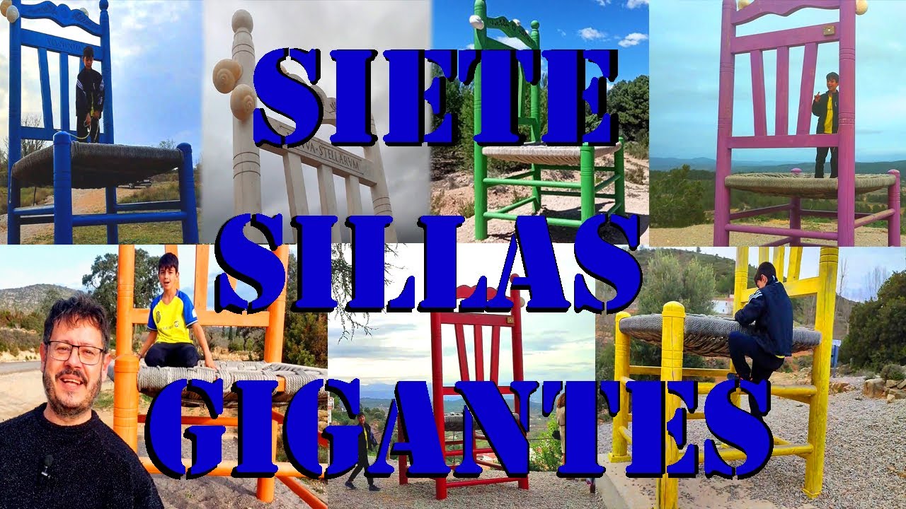 Ruta/Guia de las Siete sillas gigantes de Castellon, lo explicamos todo todo!!!