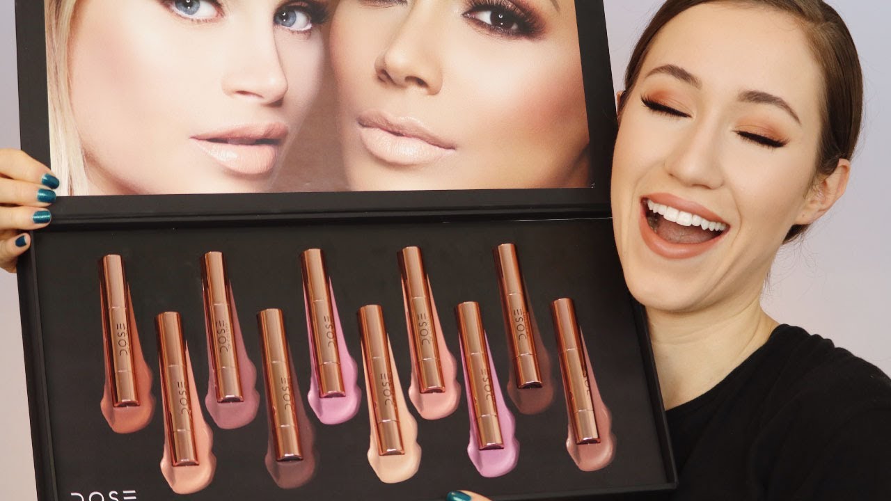 NEW! DOSE OF COLORS LIP IT UP SATIN LIPSTICKS | SWATCHES & REVIEW | ALLIE G BEAUTY
