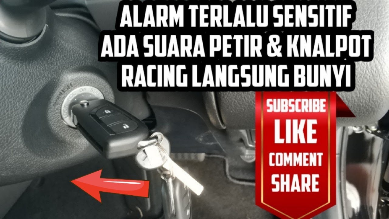 CARA MENYETEL SENSITIF ALARM INNOVA G REBORN ▶️ ADA SUARA PETIR & KNALPOT RACING ALARM BUNYI SENDIRI
