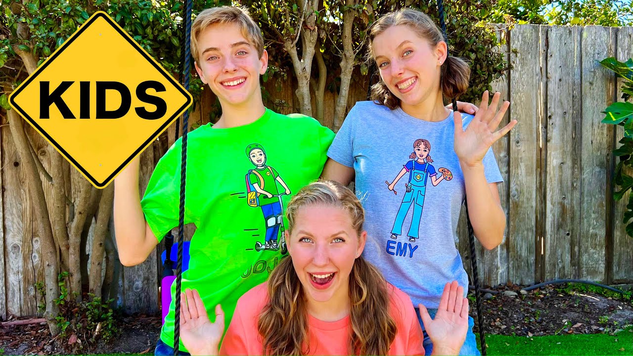 Follow The Leader with Sign Post Kids! Jump Big Small Opposites! Learn American Sign  Language!