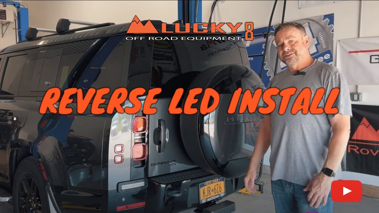 Defender L663 Rear Upgraded/Reverse LED Lights Installation Guide 90 110 & 130