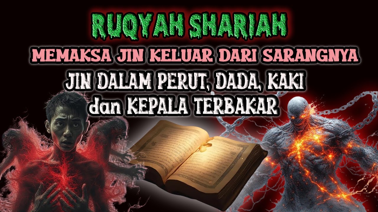 Ruqyah KERAS, PAksa sihir jin keluar dari tubuh