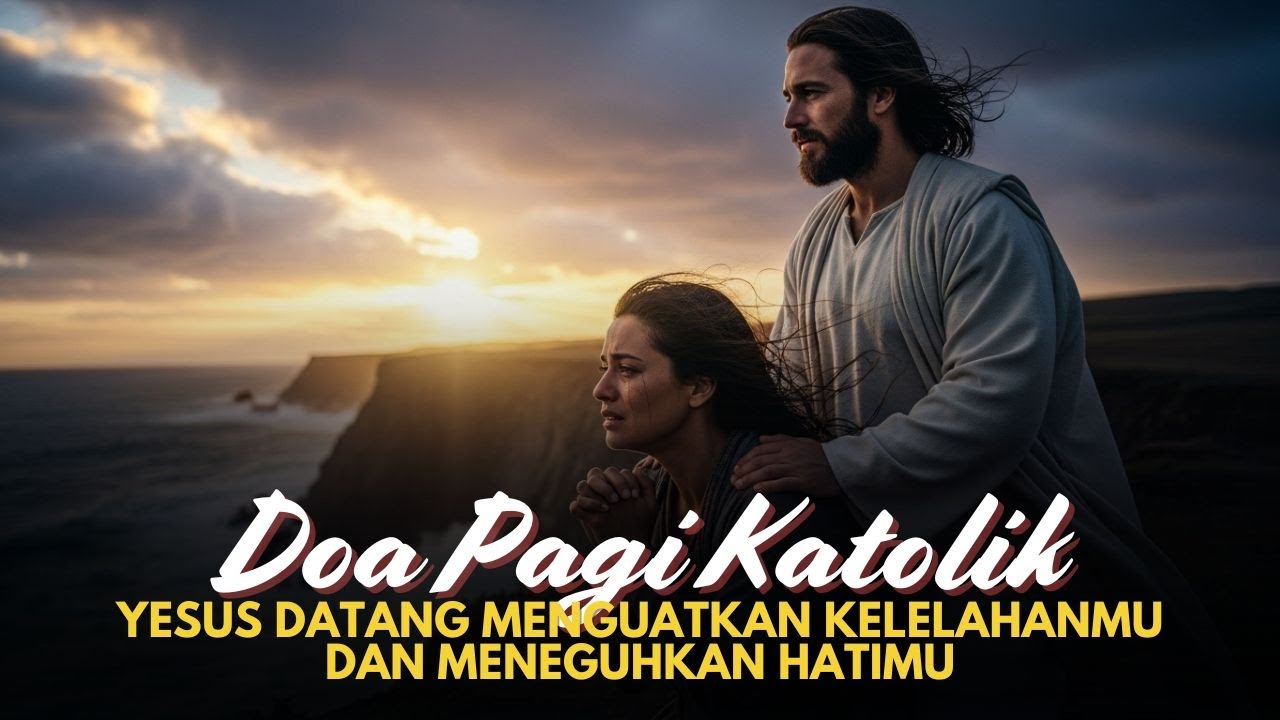 Doa Pagi Katolik Saat Sulit: Yesus Datang Menguatkan Kelelahanmu dan Meneguhkan Hatimu