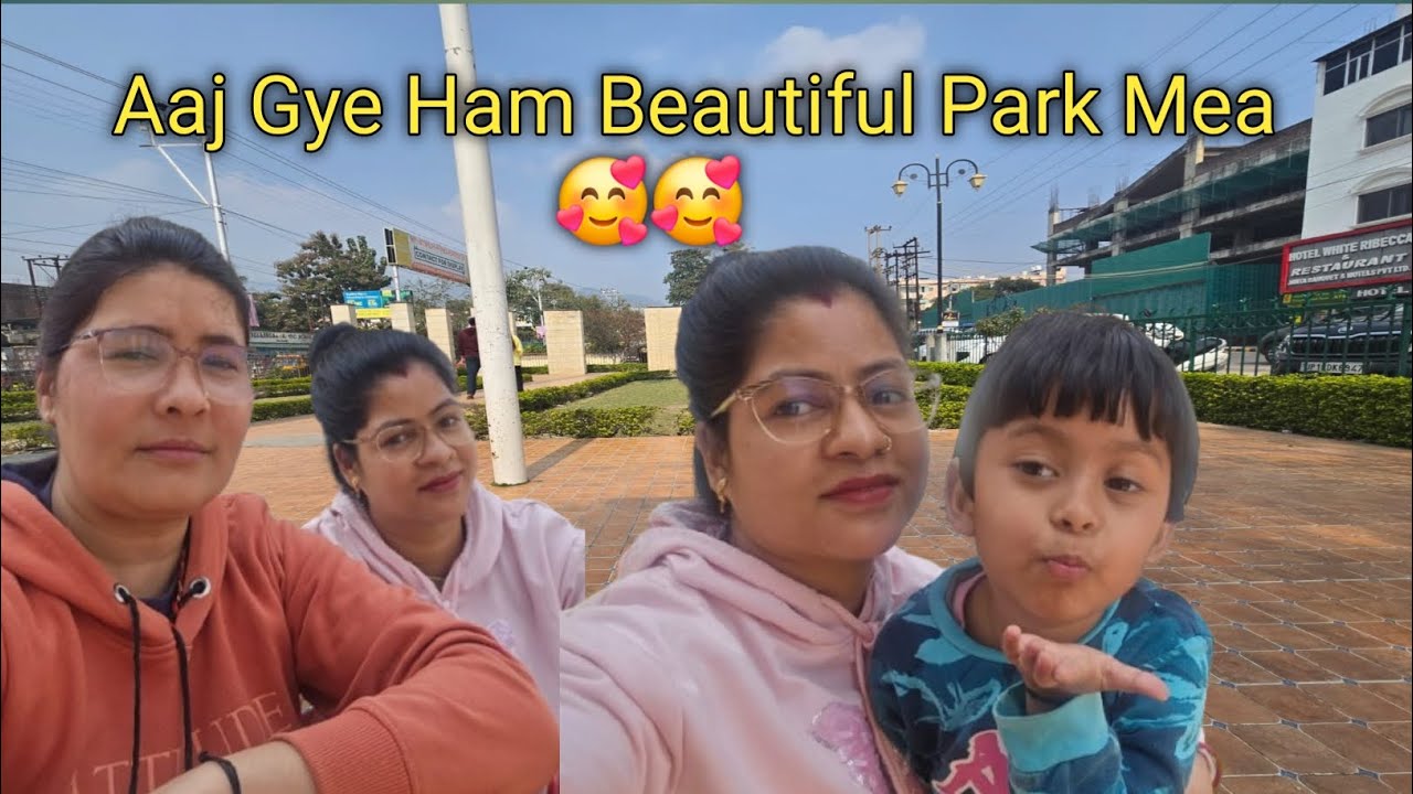 Aaj Ham Gye Beautiful Park Mea 🥰🥰