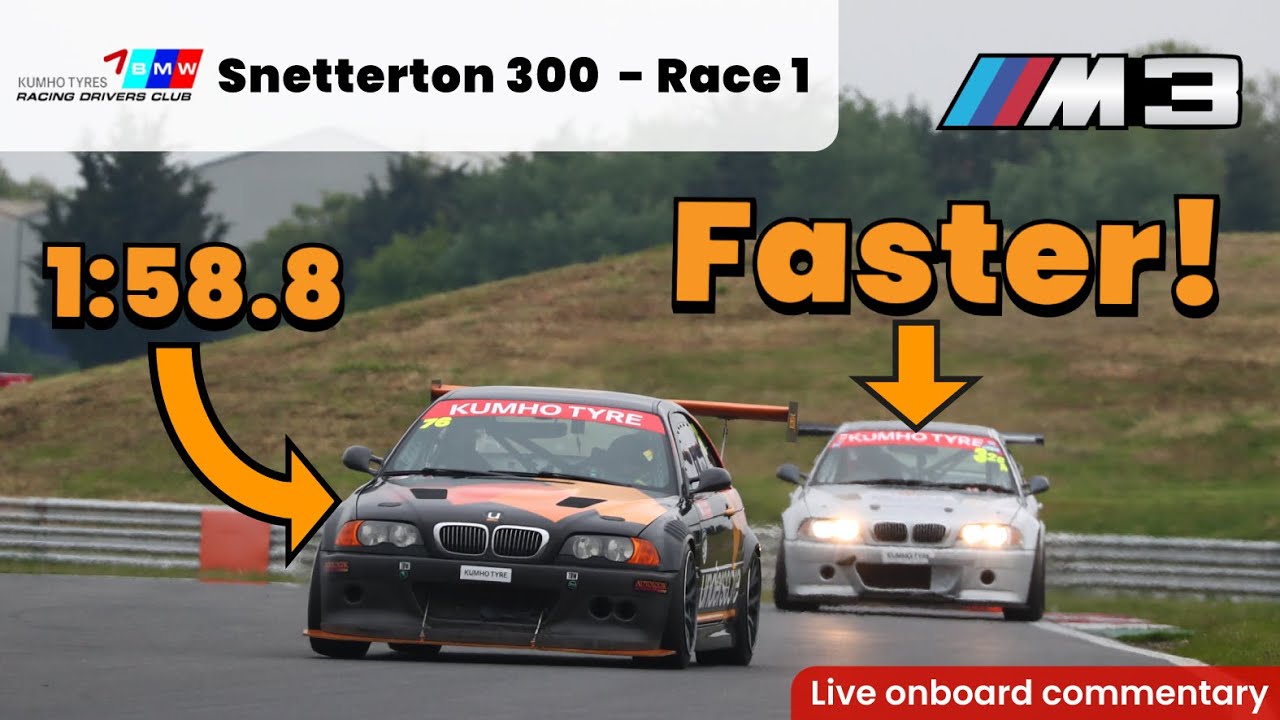 Snetterton 300 under 2 minutes? | Kumho BMW Championship 2023 Race 1