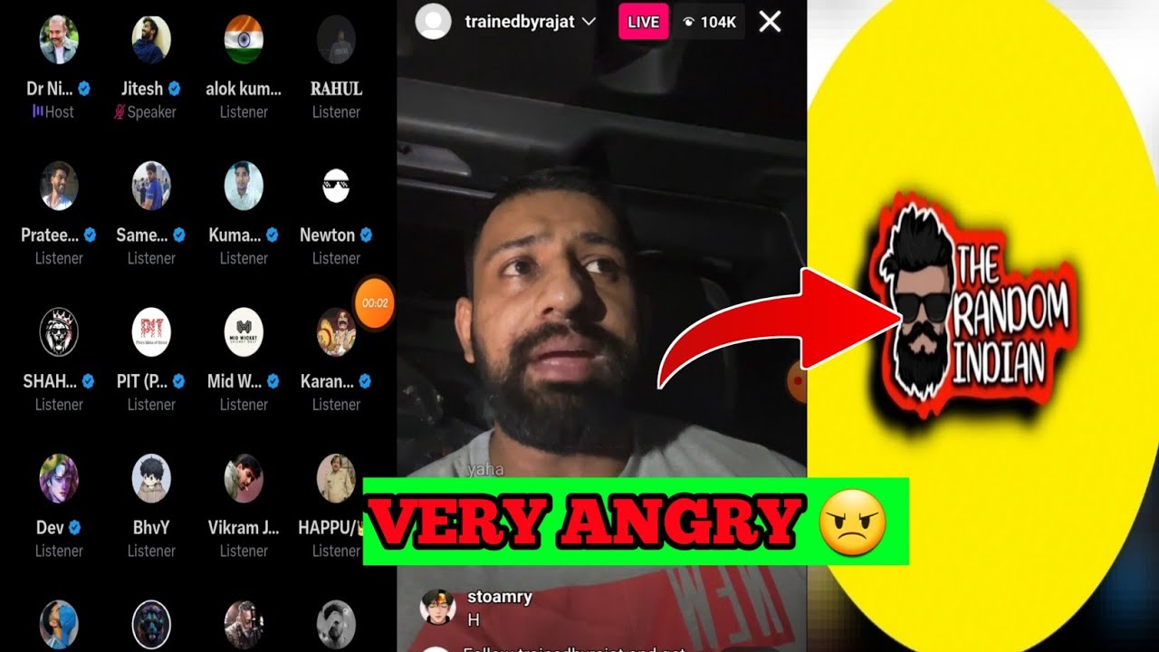 DR NIMO YADAV ON RANDOMSENA AND RAJAT DALAL INSTAGRAM LIVE 🔴