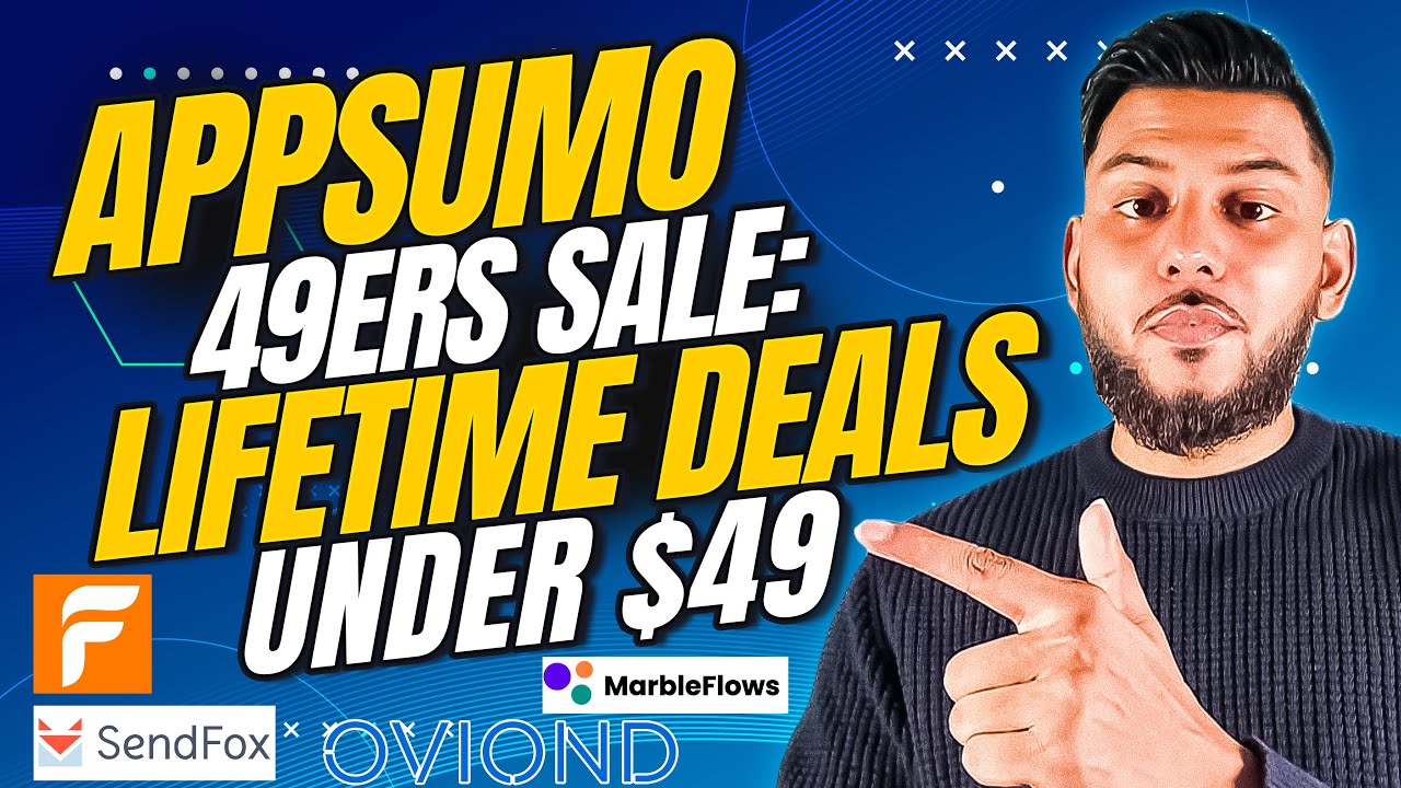 Appsumo 49ers Sale: Best Lifetime Deals Under $49 (Flash Sale🤑)