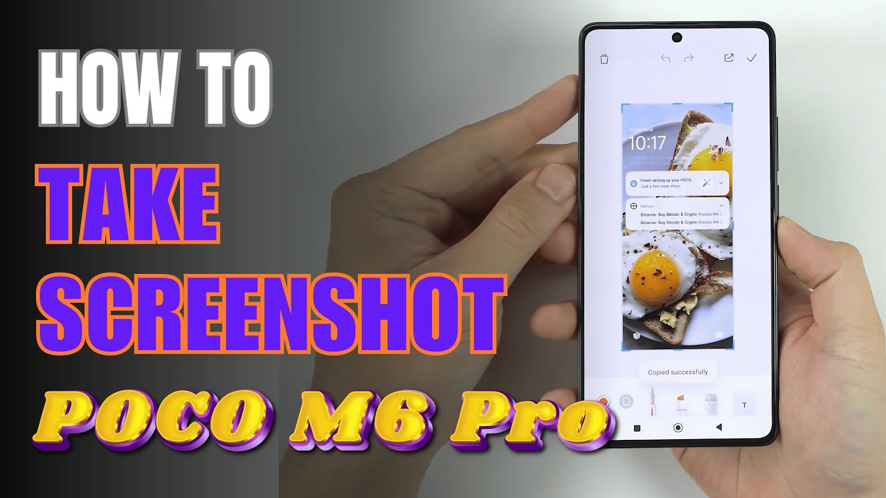 How to Take Screenshot Xiaomi Poco M6 Pro