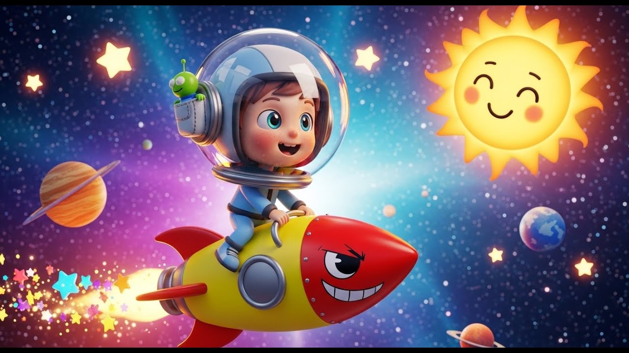 Outer Space Planets Groove Song for Kids | Planet Songs, Baby Songs & Popular Nursery Rhymes 🚀🪐