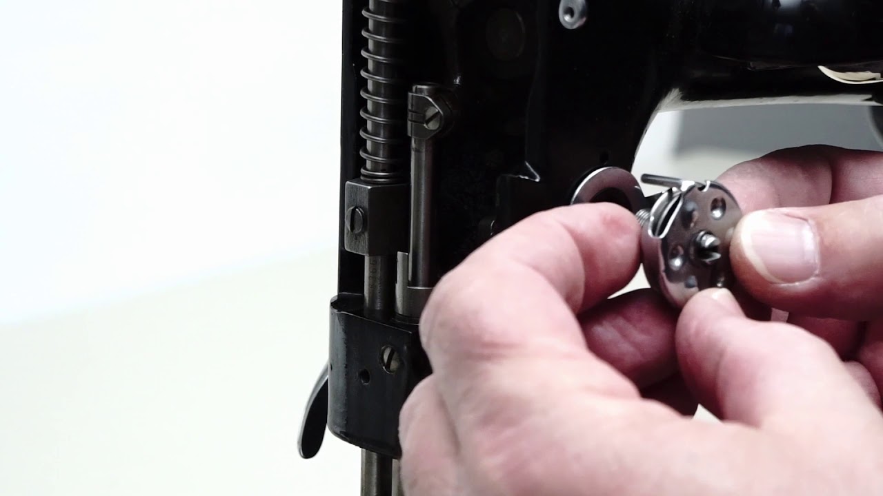 Vintage SINGER Sewing Machine Upper Tension Assembly Explained in detail.