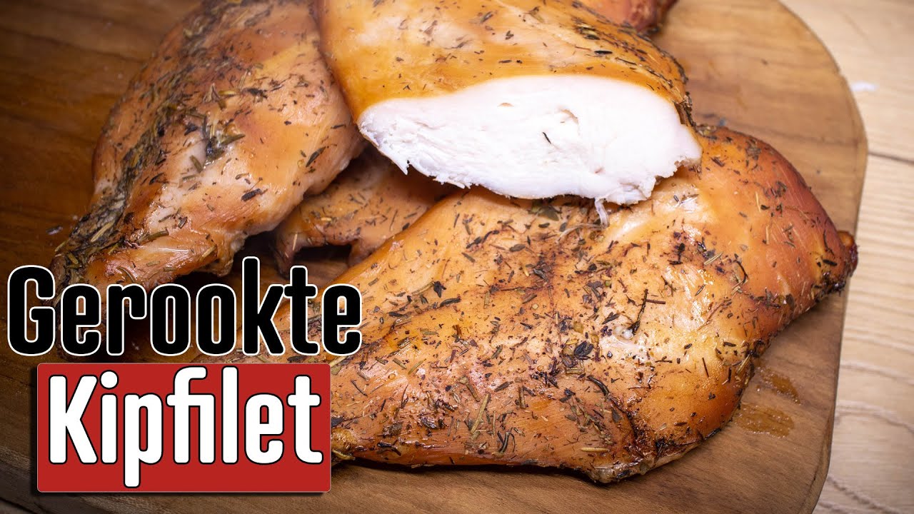 Gerookte KIPFILET - De lekkerste manier om deze mals en sappig te maken!