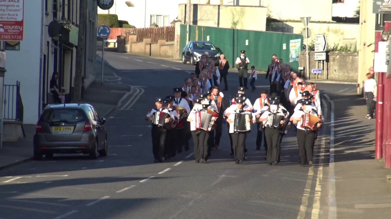Milltown Accordion Band @ Portglenone Orange Service 2018 (4)