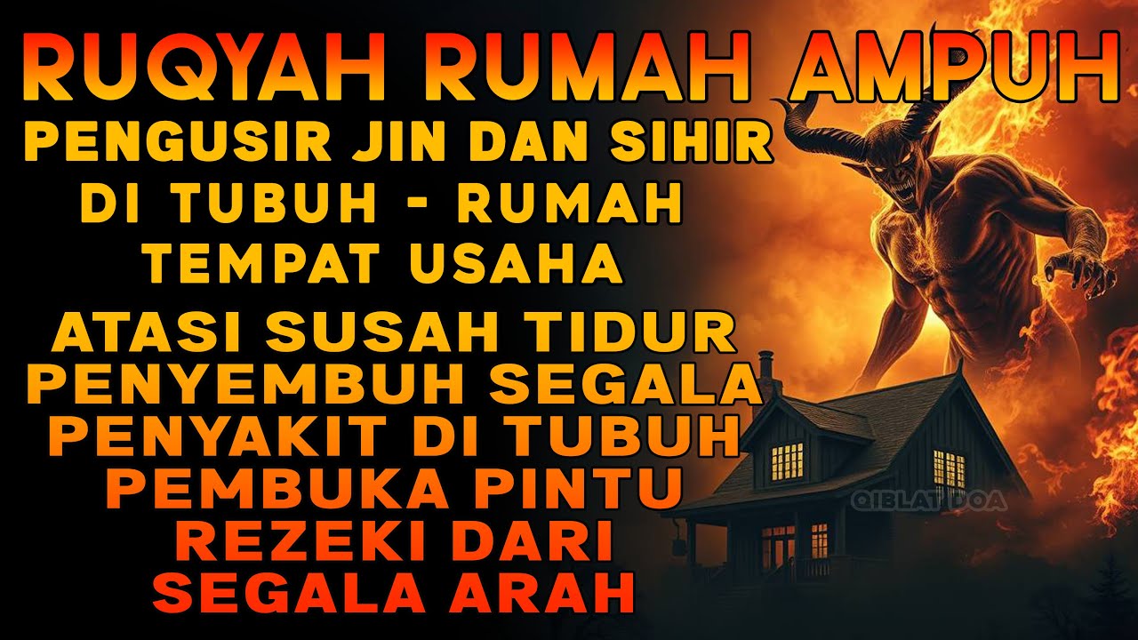 RUQYAH RUMAH PENGUSIR JIN, SETAN & SIHIR DI RUMAH & TUBUH, PENENANG HATI & FIKIRAN | ALAA AQEL