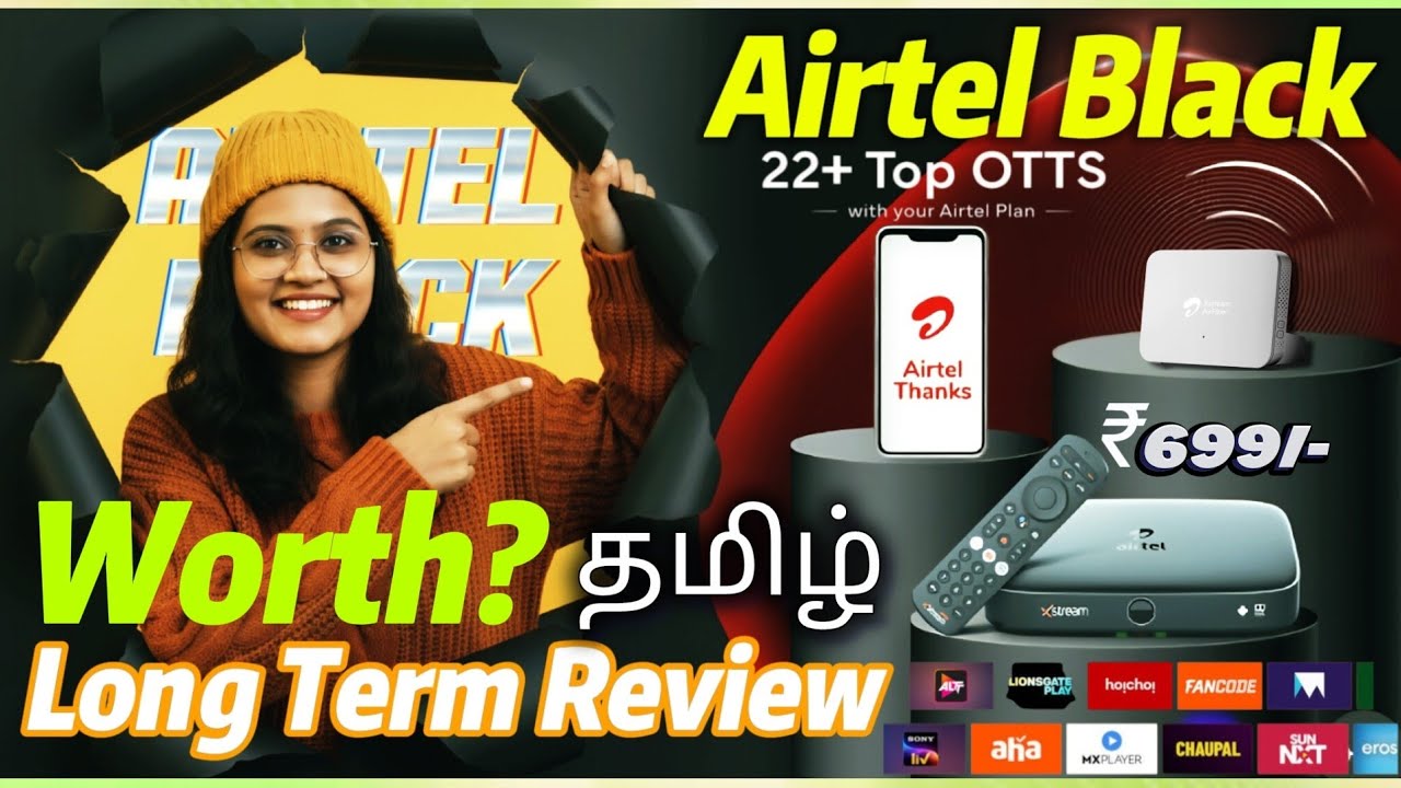 Airtel Black 6 Months Honest Long-Term Review in Tamil | Fiber + IPTV + Xstream Play Box Experience